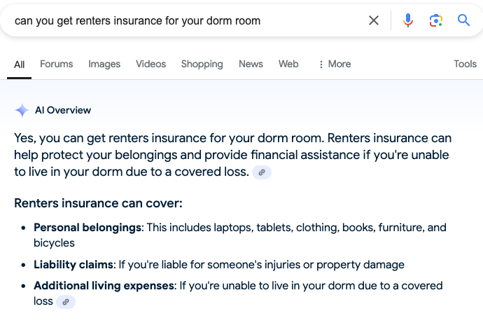 Can You Get Renters Insurance For Your Dorm Room?