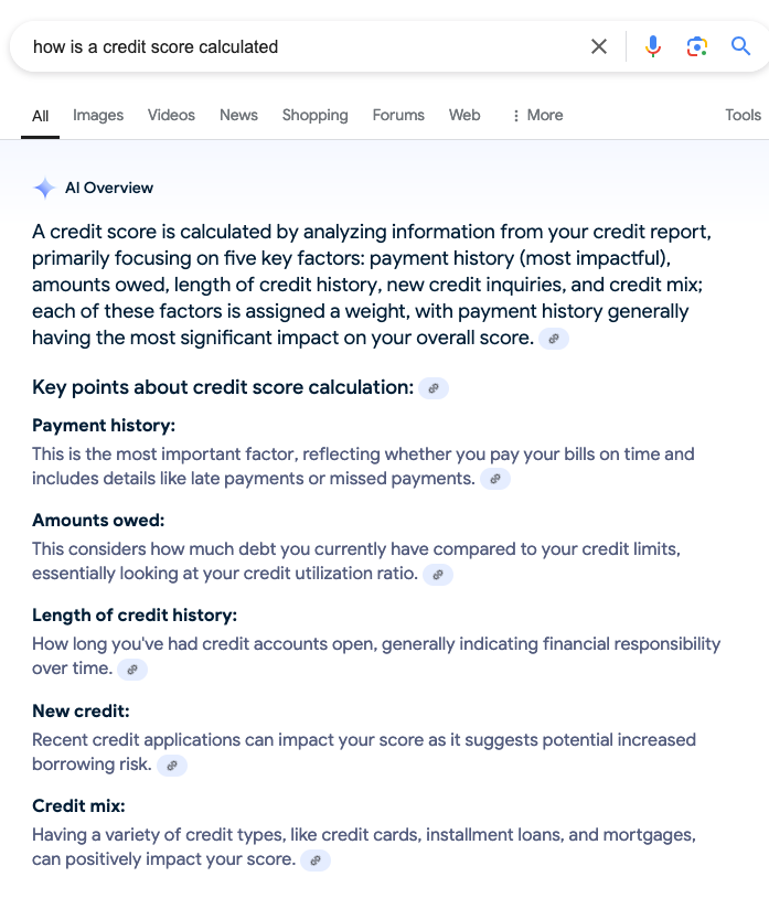 How Is A Credit Score Calculated?