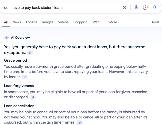 Do I Have To Pay Back Student Loans?